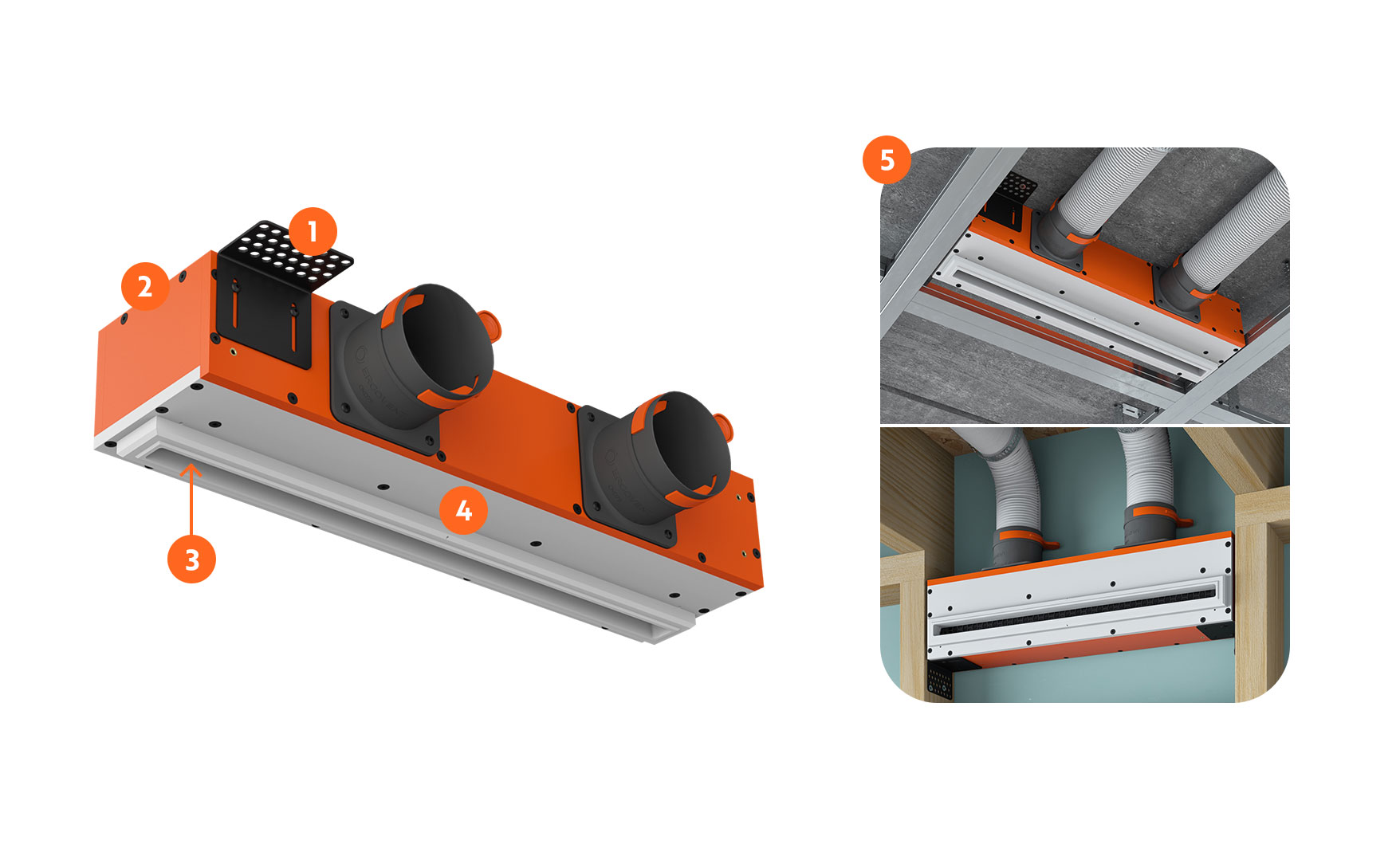 ERGOVENT LINEO – neviditelné lineární difuzory